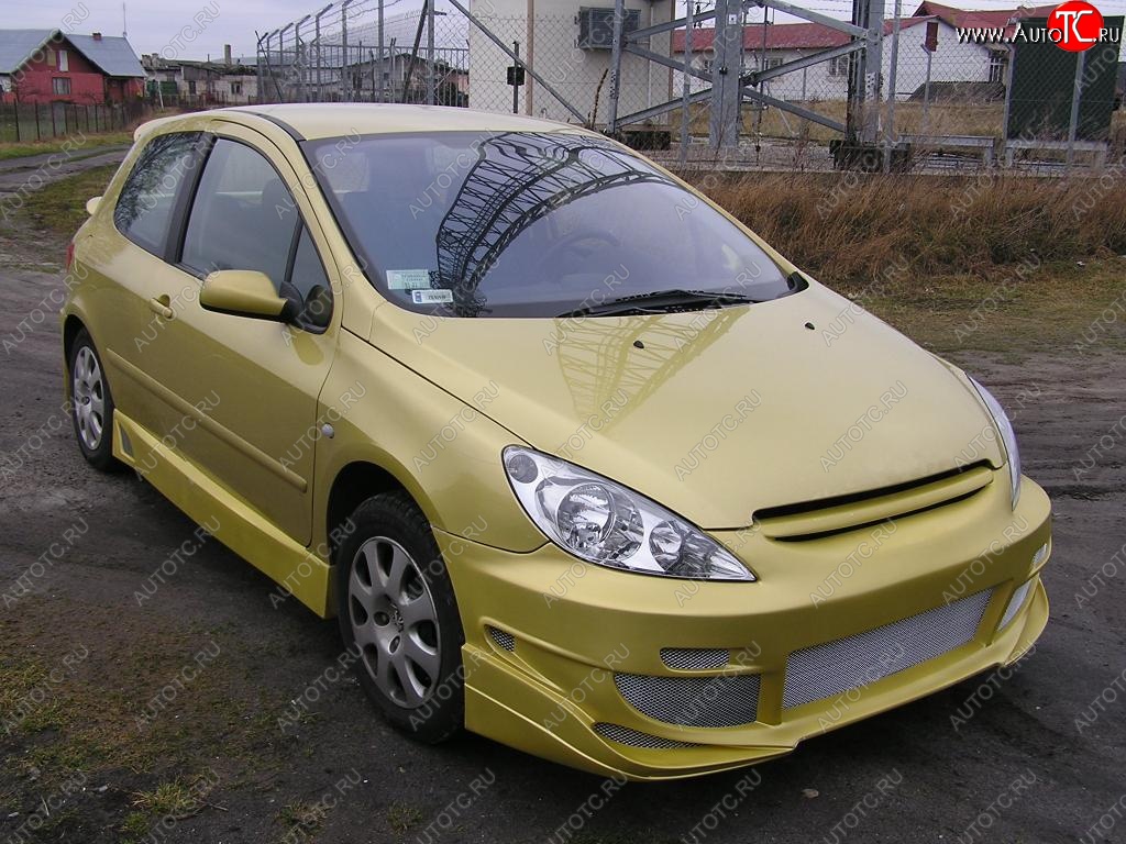 24 499 р. Передний бампер Rieger Peugeot 307 универсал дорестайлинг (2001-2005)  с доставкой в г. Новочеркасск