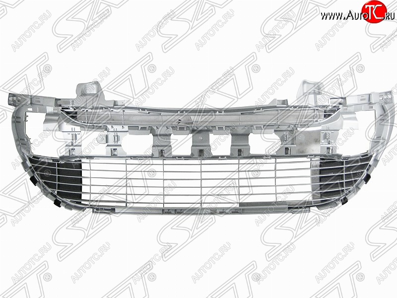 8 199 р. Решётка в передний бампер SAT  Peugeot 308  T7 (2007-2011) хэтчбек 5 дв. дорестайлинг  с доставкой в г. Новочеркасск