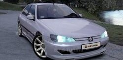 Передний бампер ВМВ Peugeot 406 8B седан дорестайлинг (1995-1999)