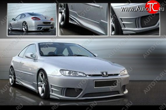 22 899 р. Передний бампер COUPE R1 Peugeot 406 8B седан дорестайлинг (1995-1999)  с доставкой в г. Новочеркасск