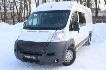 4 899 р. Решётка радиатора RA (зимний вариант, 250 кузов, заготовка) Peugeot Boxer 250 (2006-2014) (Поверхность глянец (под окраску), Неокрашенная)  с доставкой в г. Новочеркасск. Увеличить фотографию 3