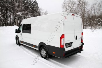 4 599 р. Металлическая защита заднего бампера RA Peugeot Boxer 250 (2006-2014)  с доставкой в г. Новочеркасск. Увеличить фотографию 4