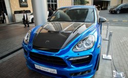 31 249 р. Пластиковый капот HAMANN EVO Porsche Cayenne 958 (2010-2014) (Неокрашенный)  с доставкой в г. Новочеркасск. Увеличить фотографию 4