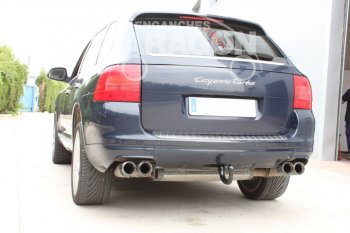 41 999 р. Фаркоп Aragon.(шар V)  Audi Q7 (4L,  4M), Porsche Cayenne (955,  957,  958,  PO536), Volkswagen Touareg (GP,  NF,  CR)  с доставкой в г. Новочеркасск. Увеличить фотографию 5