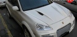 27 649 р. Пластиковый капот Techart Magnum II Porsche Cayenne 957 (2007-2010) (Неокрашенный)  с доставкой в г. Новочеркасск. Увеличить фотографию 2