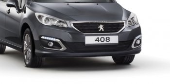 8 799 р. Бампер передний BodyParts  Peugeot 408 (2010-2017)  дорестайлинг (Неокрашенный)  с доставкой в г. Новочеркасск. Увеличить фотографию 1