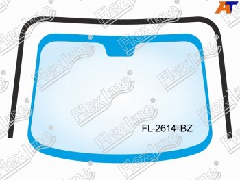 Молдинг лобового стекла (П-образный) FLEXLINE  Belta/Yaris  XP90, Vitz  XP90, Yaris  XP90