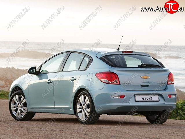 3 099 р. Задняя левая ремонтная арка AUTOFERRUM  Chevrolet Cruze  J305 (2009-2015) хэтчбек дорестайлинг, хэтчбек рестайлинг (Оцинкованная сталь 0,8 мм.)  с доставкой в г. Новочеркасск