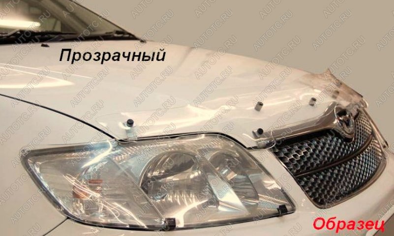 1 999 р. Защита фар CA-Plastic  Daewoo Nexia  рестайлинг (2008-2015) (Classic прозрачный)  с доставкой в г. Новочеркасск