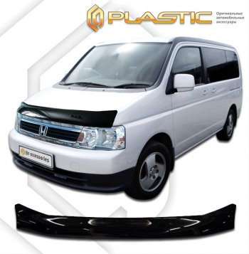 Дефлектор капота CA-Plastic Honda (Хонда) StepWagon (Степ)  RF3,RF4 (2003-2005) RF3,RF4 минивэн рестайлинг