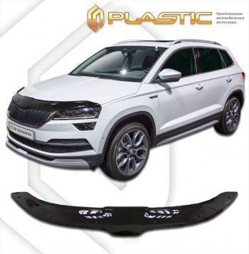 Дефлектор капота CA-Plastic Skoda Karoq NU7 дорестайлинг (2017-2021)