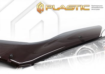 Дефлектор капота CA-Plastic Ford (Форд) Fiesta (Фиеста)  6 (2008-2013) 6 хэтчбэк 3 дв. дорестайлинг, хэтчбэк 5 дв. дорестайлинг