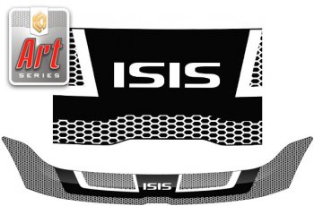 Дефлектор капота CA-Plastic Toyota (Тойота) Isis (Исис)  XM10 (2009-2017) XM10 2-ой рестайлинг