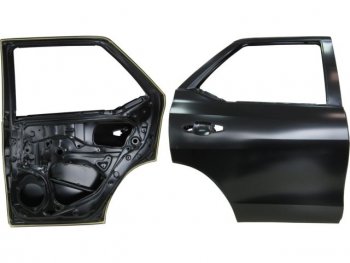 20 199 р. Правая дверь задняя BodyParts  Toyota Fortuner  AN160 (2015-2020) дорестайлинг (Неокрашенная)  с доставкой в г. Новочеркасск. Увеличить фотографию 1