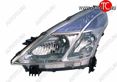 7 999 р. Левая фара (c электрокорректором) BODYPARTS Nissan Teana 2 J32 дорестайлинг (2008-2011)  с доставкой в г. Новочеркасск