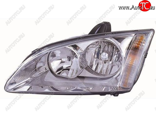 6 499 р. Левая фара передняя BodyParts  Ford Focus  2 (2004-2008)  седан дорестайлинг, универсал дорестайлинг, хэтчбэк 3 дв. дорестайлинг, хэтчбэк 5 дв. дорестайлинг  с доставкой в г. Новочеркасск