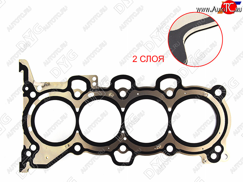 2 279 р. Прокладка ГБЦ 2,0 G4NA металл DYG Hyundai Tucson LM (2010-2017)  с доставкой в г. Новочеркасск