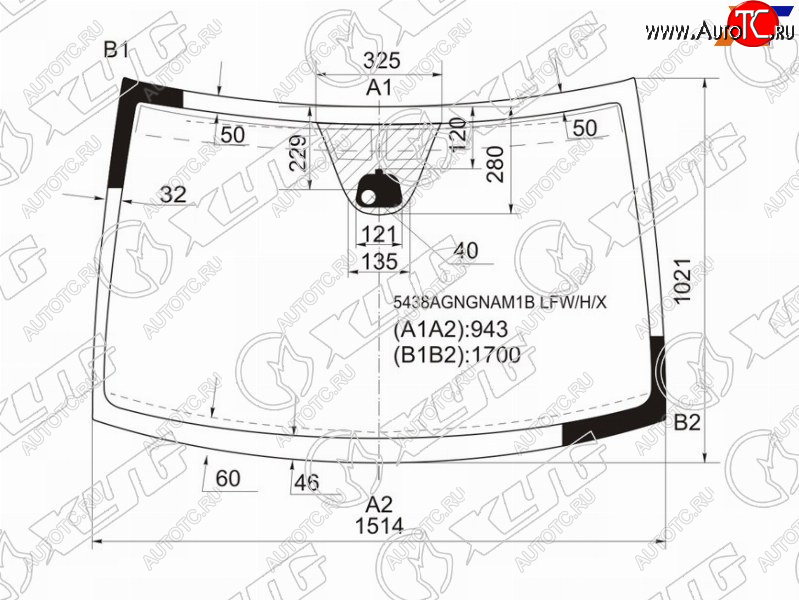 10 899 р. Стекло лобовое (Антенна Датчик дождя) XYG Mercedes-Benz Vito W639 дорестайлинг (2003-2010)  с доставкой в г. Новочеркасск