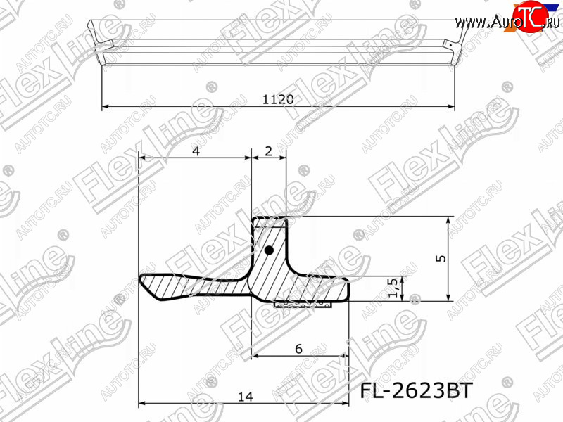 649 р. Молдинг лобового стекла (Сверху) FLEXLINE  Lexus IS250  XE20 (2005-2013) седан дорестайлинг  с доставкой в г. Новочеркасск