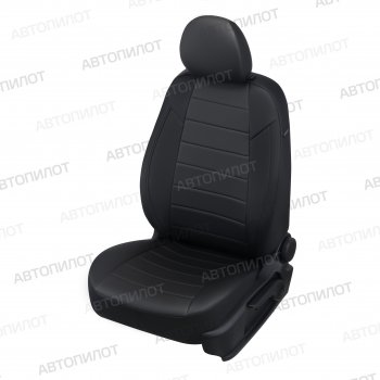 14 249 р. Чехлы сидений (экокожа) Автопилот Chevrolet Aveo T300 седан (2011-2015) (черный)  с доставкой в г. Новочеркасск. Увеличить фотографию 1