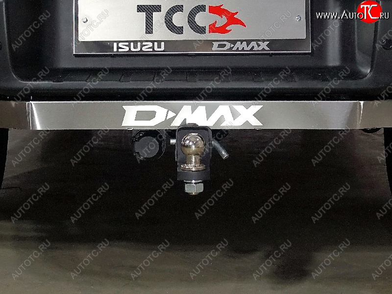 21 999 р. Фаркоп (тягово-сцепное устройство) TCC Тюнинг  Isuzu D-Max  RG (2020-2023) DoubleCab (оцинкованный, шар E, надпись D-MAX)  с доставкой в г. Новочеркасск