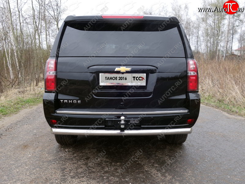 22 999 р. Защита задняя d76,1 мм ТСС Тюнинг  Chevrolet Tahoe  K2UC (2014-2021)  с доставкой в г. Новочеркасск