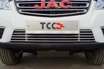 Декоративная вставка решетки радиатора ТСС Тюнинг JAC (Джак) T6 (т) (2018-2024) пикап ()