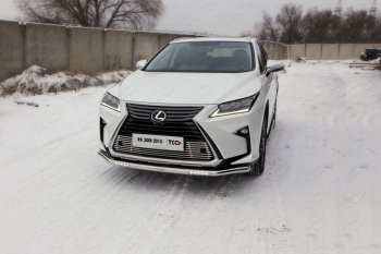 Защита переднего бампера нижняя с ДХО 60,3 мм ТСС Тюнинг Lexus RX300 XU10 дорестайлинг (1995-2001)