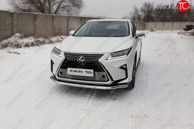 41 999 р. Защита переднего бампера нижняя с ДХО 60,3 мм ТСС Тюнинг Lexus RX300 XU10 дорестайлинг (1995-2001) (нержавейка)  с доставкой в г. Новочеркасск