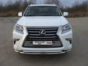 Декоративная вставка решетки радиатора ТСС Тюнинг Lexus GX460 J150 1-ый рестайлинг (2013-2019) ()