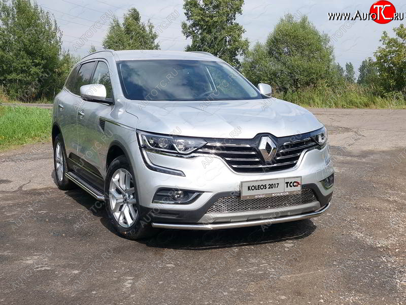 15 549 р. Защита переднего бампера нижняя 42,4 мм ТСС Тюнинг  Renault Koleos  2 (2016-2025)  с доставкой в г. Новочеркасск