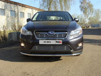 Нижняя декоративная вставка в бампер ТСС Тюнинг Subaru (Субару) XV (ХВ)  GP/G33 (2012-2016) GP/G33 дорестайлинг ()