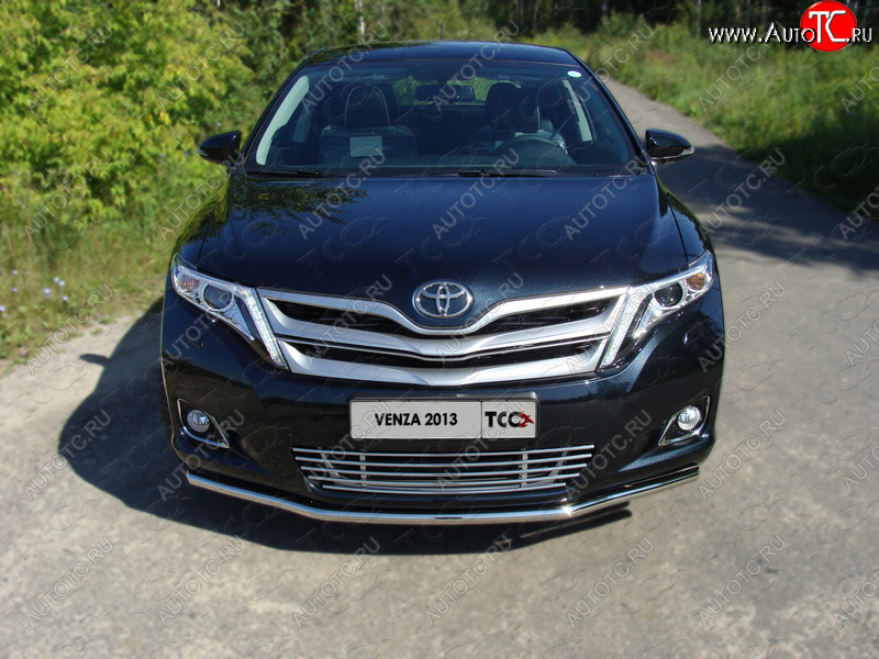 9 349 р. Декоративная вставка решетки радиатора ТСС Тюнинг  Toyota Venza  GV10 (2012-2016) рестайлинг (d 12 мм)  с доставкой в г. Новочеркасск