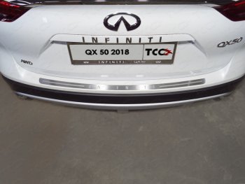 Накладка на задний бампер, ТСС Тюнинг INFINITI (Инфинити) Qx50 (КуХ50)  J55 (2017-2022) J55