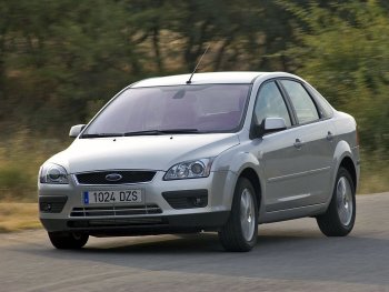 11 899 р. Капот GAMMA Ford Focus 2  седан дорестайлинг (2004-2008) (Неокрашенный)  с доставкой в г. Новочеркасск. Увеличить фотографию 1