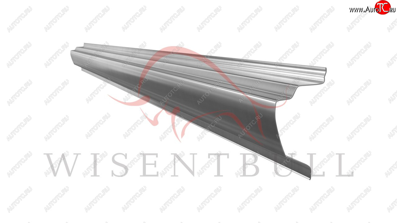 2 189 р. Ремонтный левый порог Wisentbull Peugeot 407 универсал (2004-2011)  с доставкой в г. Новочеркасск