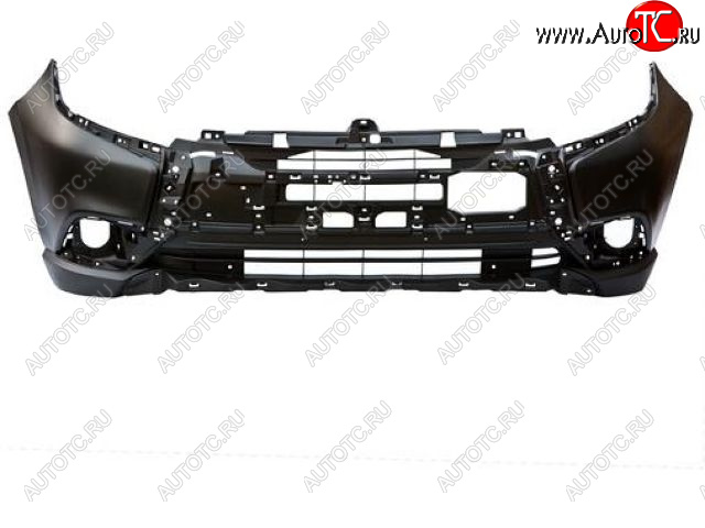 7 649 р. Передний бампер BODYPARTS Mitsubishi Outlander GF 2-ой рестайлинг (2015-2018) (неокрашенный)  с доставкой в г. Новочеркасск