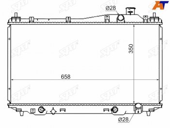 Радиатор SAT  City  GD, Civic ( ES,  EU)