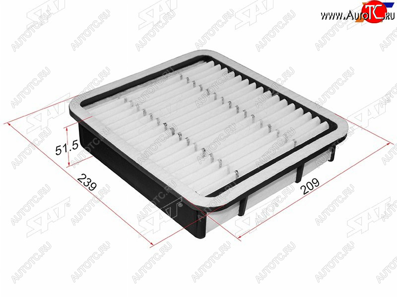 339 р. Фильтр воздушный SAT  Toyota Mark 2  Blit (2002-2007) универсал  с доставкой в г. Новочеркасск