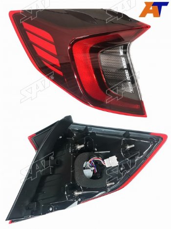 Фонарь задний левый (внешний, LED) SAT Hyundai Sonata DN8 (2019-2022)