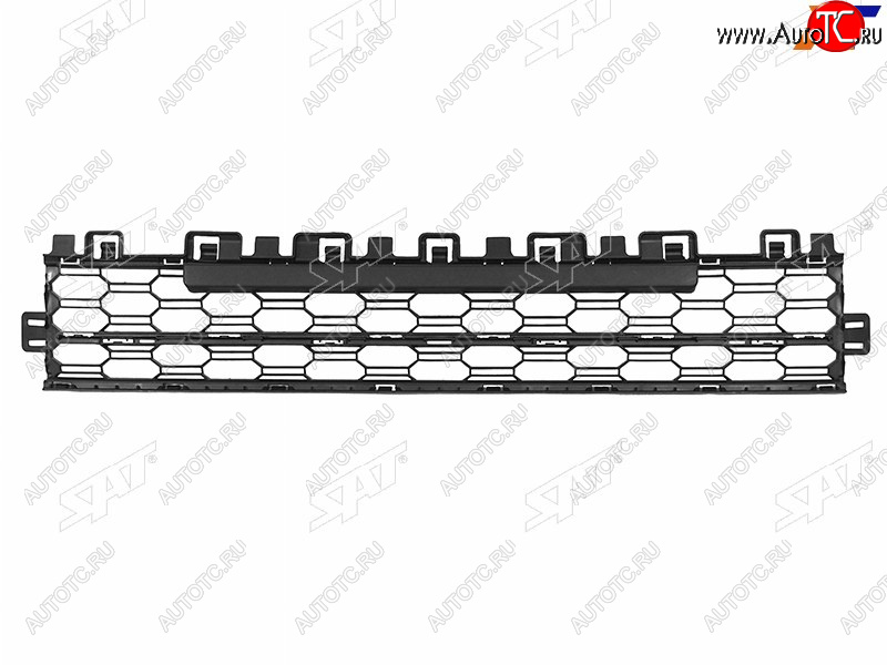 1 289 р. Нижняя решетка переднего бампера SAT  Skoda Octavia  A8 (2019-2022) универсал (под хром молдинг)  с доставкой в г. Новочеркасск