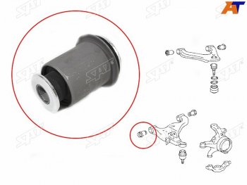 369 р. Сайлентблок переднего нижнего рычага FR-FL SAT  Toyota Hilux ( AN10,AN20,  AN20,AN30,  AN120) (2004-2024) дорестайлинг, 1-ый рестайлинг,  2-ой рестайлинг, дорестайлинг, 1-ый рестайлинг, 2-ой рестайлинг  с доставкой в г. Новочеркасск. Увеличить фотографию 1