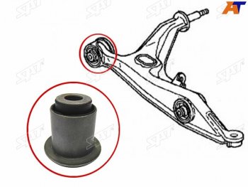 Сайлентблок переднего нижнего рычага FR SAT Honda Civic (EF,  EJ,EK,EM,  ES,  EU,  FN,  FD,  FK,FN,  FB,  FC), CR-V (RD1,RD2,RD3,  RD4,RD5,RD6,RD7,RD9 ,  RE1,RE2,RE3,RE4,RE5,RE7,  RM1,RM3,RM4,  RW,RT), Domani (MA,  MB), Integra (DC1,DC2,  DB6,DB8,DB9), Integra SJ (EK3), Orthia, partner