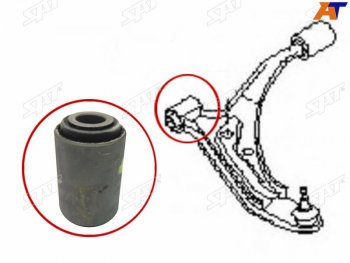 259 р. Сайлентблок переднего нижнего рычага FR SAT Nissan Pulsar N15 (1995-2000)  с доставкой в г. Новочеркасск. Увеличить фотографию 3