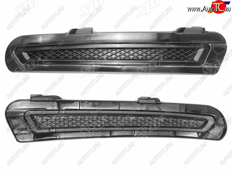 349 р. Заглушка бампера под крюк LH SAT  Ford Mondeo (2010-2014) Mk4,BD рестайлинг, седан, Mk4,DG рестайлинг, универсал (вместо ДХО)  с доставкой в г. Новочеркасск