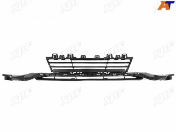 Нижняя решетка переднего бампера SAT BMW (БМВ) 3 серия  F30 (2015-2018) F30 седан рестайлинг