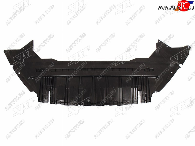 1 399 р. Защита переднего бампера (пыльник) SAT  Ford Mondeo (2010-2014) Mk4,BD рестайлинг, седан, Mk4,DG рестайлинг, универсал  с доставкой в г. Новочеркасск