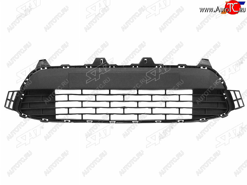 679 р. Нижняя решетка переднего бампера SAT  KIA Rio  4 YB (2017-2020) дорестайлинг, хэтчбэк  с доставкой в г. Новочеркасск