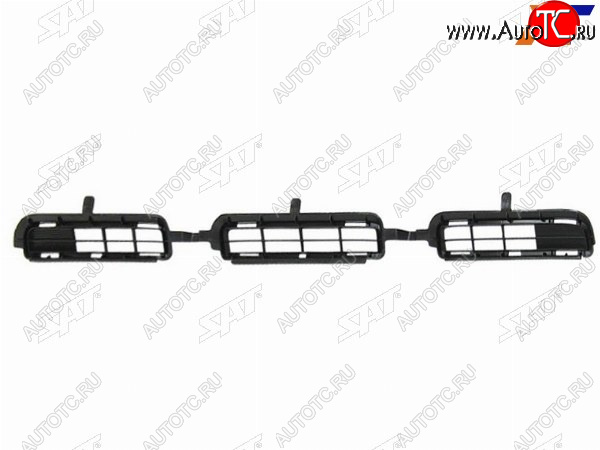 649 р. Нижняя решетка переднего бампера SAT  Toyota RAV4  XA30 (2008-2010) 5 дв. 1-ый рестайлинг  с доставкой в г. Новочеркасск