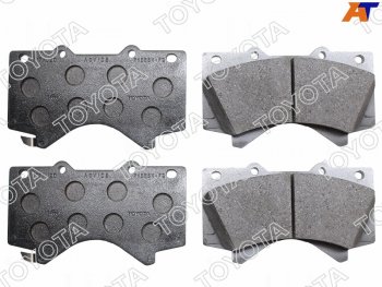 10 249 р. Колодки тормозные перед FL-FR SAT   Lexus LX570  J200 (2007-2022), Toyota Land Cruiser  200 (2007-2021), Toyota Tundra  XK50 (2007-2024)  с доставкой в г. Новочеркасск. Увеличить фотографию 1